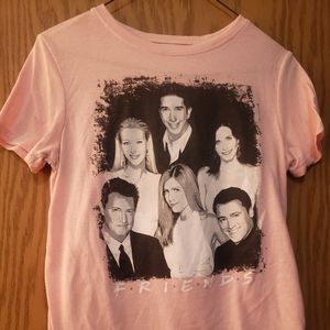 Cute light pink, short sleeve Friends t shirt. Great condition.